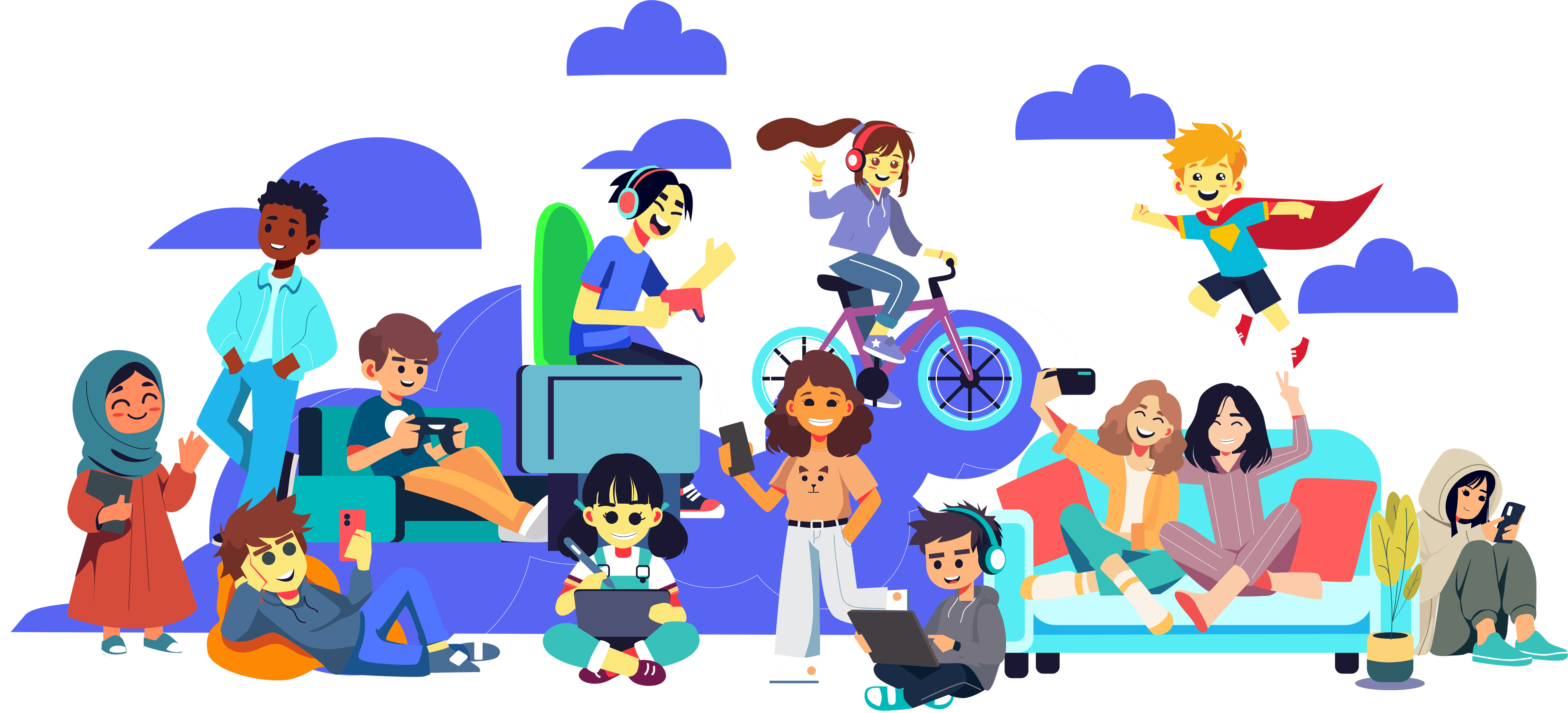 CyberKids Illustration